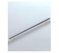 Rampe d'escalier à montage mural, rampe de support mural d'escalier antidérapante, kit de main courante d'escalier en acrylique transparent avec(Black,130cm/51.2in/4.3ft)