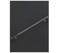 Rampe d'escalier à montage mural, rampe de support mural d'escalier antidérapante, kit de main courante d'escalier en acrylique transparent avec(Clear,200cm/78.7in/6.6ft)