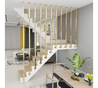 Rampe d'escalier antidérapante en fer forgé pour marches intérieures et extérieures, villas, hôtels, jardins, entrées de porche