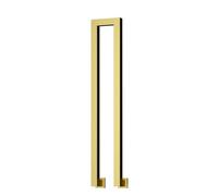 Rampe D'escalier Carrée D'intérieur - Rampe D'escalier Latérale En Métal En Forme De U, Kit De Barre D'appui Antidérapante De Sécurité Pour Marches Extérieures(Gold,55cm/21.6in)