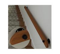 Rampe d'escalier de sécurité de 1 à 33 Pieds, Rampe Murale pour Maison, Jardin, Couloir, loft, Balustrade décorative pour Bars, lofts, maternelles, Couloir, Marrom 8 pieds/240 cm