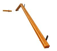 Rampe d'escalier en Bois Massif sur Le Mur, Garde-Corps intérieurs for Villas loft, antidérapant Simple(11ft/330cm)