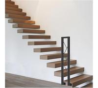 Rampe d'escalier en U à Montage latéral - Support antidérapant pour Une sécurité Accrue, idéale pour Les Personnes âgées et Les Enfants, Parfaite pour Une Utilisation en intérieur