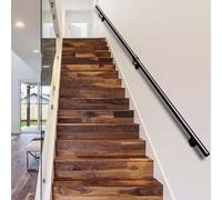 Rampe d'escalier industrielle à fixation murale, barre de sécurité pour extérieur/intérieur, balustrade en métal pour maison, jardin, couloirs, lofts, terrasses