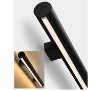 Rampe d'escalier Lumineuse à LED, Rampe d'escalier Moderne et Lumineuse, Rampe en Alliage d'aluminium(Black,39.3"/1m)