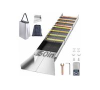 Rampe d'Orpaillage Pliante 127 cm alu, kit portable, tapis orpaillage, rivière, ruisseau