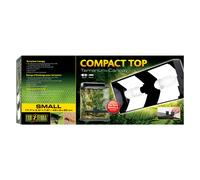 Rampe éclairage pour terrarium Exo Terra Compact Top S Noir 45x9x20 cm