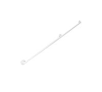 Rampe Escalier, Amovible, Avec une Conception en Forme de T for Linterface Centrale, Facile À Nettoyer et Esthétiquement Agréable(White,280cm/110in)