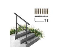 Rampe Escalier Main Courante Escalier En Aluminium De Transition 91x89,5cm Blanc