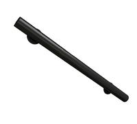 rampe escalier Rampe d'escalier antidérapante en acier inoxydable, noire, contre le mur, for escaliers lourds, for personnes âgées, couloir bois(120cm)