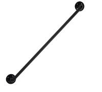 rampe escalier Rampe d'escalier en acier galvanisé, facile à installer, balustres en fer, rampe d'escalier intérieure et extérieure for la maison Main Courante pour Escalier(100cm)