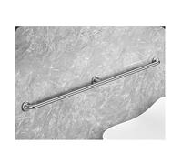 rampe escalier Rampe d'escalier en acier inoxydable for intérieur et extérieur, support mural, barre d'appui de sécurité intérieur(2.5m)