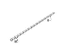 rampe escalier Rampe d'escalier ronde en acier for porche, rampe d'appui murale for extérieur et intérieur bois(120cm)