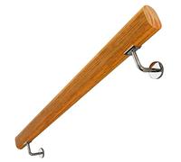 rampe escalier Rampes d'escalier en bois de 30 à 600 cm, for escaliers intérieurs, couloirs, rampes extérieures, personnes âgées et enfants, barre d'appui murale antidérapante intérieur(100cm)