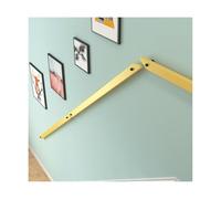 rampe escalier Rampes d'escalier en bois massif adaptées au couloir et au grenier. Les côtés gauche et droit peuvent être installés. Main Courante pour Escalier(Geel,120cm)