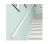 rampe escalier Rampes d'escalier en bois massif adaptées au couloir et au grenier. Les côtés gauche et droit peuvent être installés. Main Courante pour Escalier(Wit,30cm)