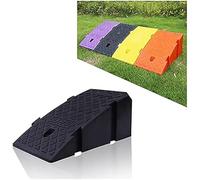 Rampe Fauteuil Roulant, d'accès Lourde de 16/20 cm pour allées, Rampe de seuil pour trottoirs, allées, Voitures, Scooters, vélos, Motos(Black,40 * 25 * 16cm)