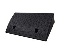 Rampe Fauteuil Roulant,Rampes en Plastique avec Trous De Drainage for Seuil De Porte ExtéRieur, Marches D'EntréE, Trottoirs, Bordures