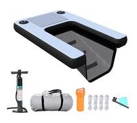 Rampe gonflable pliable pour chien avec marches antidérapantes - Plateforme de quai robuste pour un accès sûr à l'eau