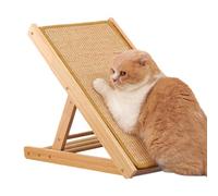 Rampe griffoir pour chat - Protection de meubles muraux en carton - Protection de meubles muraux - Griffoir pour chat en sisal pour l'intérieur - Grands chats et petits chiens - 48 x 28 x 38 cm