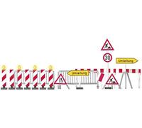 Rampe lumineuse d'avertissement Busch 5937 H0 jeu de 7 kit 1 set