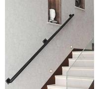 Rampe métallique pour une utilisation en intérieur, rampes murales pour couloirs, lofts, aires de jeux, garde-corps de sécurité antidérapants et barres de support (2,7 m)