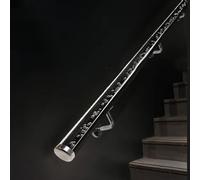Rampe murale intérieure et extérieure de 500 cm pour maison, loft, porche, escalier - Solution de sécurité durable et élégante