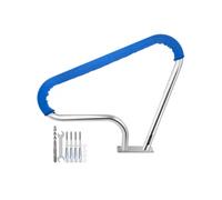Rampe Piscine Inox Barre d'Appui Rail avec Housse Poignée 98,9x81,3 cm