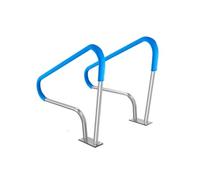 Rampe Piscine Main Courante Acier Inox Plaque de Base 1220 x 905 mm 2PCS