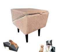 Rampe pliable légère pour chiens de petite et grande taille, supporte jusqu'à 102 kg, facile à utiliser et portable