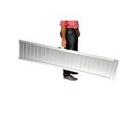 Rampe Pliable pour Fauteuil Roulant ou Déambulateur - Facilite l’Accès - Une Seule Voie pour plus de Sécurité - Structure Aluminium Antidérapante - Longueur 183cm - Rampe Valise Ergo