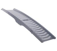 Rampe pliante 3 volets, plastique/TPR 39 × 150 cm gris