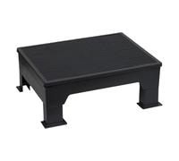 Rampe pour Bac À Litière,Escabeau Surélevé - Marche Escalier Anti-Traçage à Hauteur Réglable et Grille Filtrante pour Appartement Balcon Séjour Intérieur Extérieur