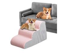 Rampe pour Chien Escalier, en Utilisant Le Matériel De Mousse De Haute Densité, Facile À Enlever pour Le Nettoyage Adapté À De Nombreux Scénarios Tels Que Le Canapé La Voiture, Etc(M)