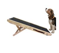 Rampe pour Chien | Escaliers Pliables Portables À 4 Niveaux - Rampe en Bois pour Les Escaliers - pour Chiens De Petite Et Grande Taille, Chiens Âgés, Chats, SUV, Usage Intérieur Et Meubles