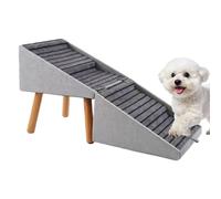 Rampe pour Chien pour lit | Escaliers Pliants en Bois Antidérapant - Rampe pour Chien de Camionnette | pour Canapé Lit Couché Voiture Camion Bateau Piscine Intérieur Extérieur Porche Patio Porte