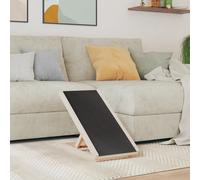 Rampe pour Chiens Escalier Marche Animaux Gris Bois de SaPin Solide vidaXL