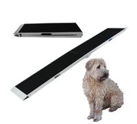 Rampe pour Chiens Haustierrampe Dépliable Aluminium 215cm 180 KG Kofferraumrampe