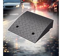 rampe pour fauteuil roulant, 4" 5" Rise Portable Wheelchair Ramp Kerb Ramp Shed Ramps For Sidewalk Warehouse Garage Scooter(H 13cm/5")
