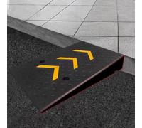 rampe pour fauteuil roulant, Non-Slip Shed Handicap Ramp, Steps Transition Ramp For Doorway Garage Scooter Steps(50x80x19 cm)