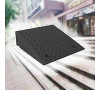 rampe pour fauteuil roulant, Portable Curb Ramps 2" 4" Rise Driveway Ramps For Sidewalk Steps Garage Cars(50x50x17 cm (20"x20"x6.7"))