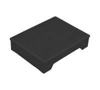 Rampe pour Litière,Tabouret Tapis Anti-Éparpillement De Litière | Rampe Ajustable Anti-Dérapant avec Grille Filtrante pour Multi-Chats Chatons Seniors