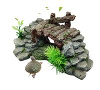 Rampe pour tortues - Rampe pour reptiles | Accessoires d'acquisition pour tortues | Échelle qui n'est pas de fenêtre pour quai, lieu de repos, accessoires pour (A, comme illustré sur la figure)