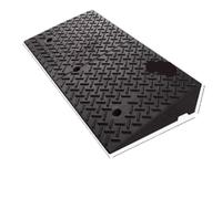 Rampe Protection Câble Rampe en Caoutchouc et Plastique for Trottoir, Voiture, seuil de Route, Triangle d'escalade, ralentisseur, Pente ascendante, Le Long la(100x40x18CM)