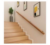 rampe Rampe d'escalier en bois de 30 à 600 cm avec supports, barre d'appui for grenier contre le mur, for personnes âgées et enfants escalier(80cm)