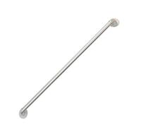 rampe Rampe d'escalier en métal galvanisé, rampe industrielle en fer for support mural escalier(Silver,80cm)