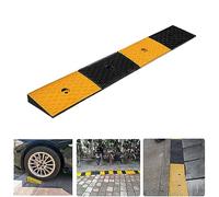 Rampe, Rampe Voiture, Rampe de Seuil en Caoutchouc, Rampes de Chargement, 100×15×3cm, for AlléE, Quai de Chargement, Trottoir, Voiture, Camion, Scooter, VéLo ( Size : 100*15*4CM/39.3*6*1.5in )