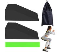 Rampe Squat - Stretch Stretch Stretch Filf Jambes - Blocks Yoga | Rampe Squat De Soutien Ergonomique Non Slip | Propulsion De Yoga, Table De Civière Légère Pour Sollev