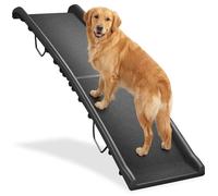 Kit de transport - TECTAKE - Rampe pour chien PAW STEP pliable et antidérapante sangles de transport incluses charge maximale 90kg