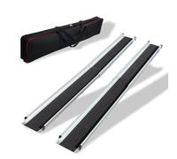 Rampe Télescopique Pour Roller En Aluminium 90 - 152 CM 272 KG Paire